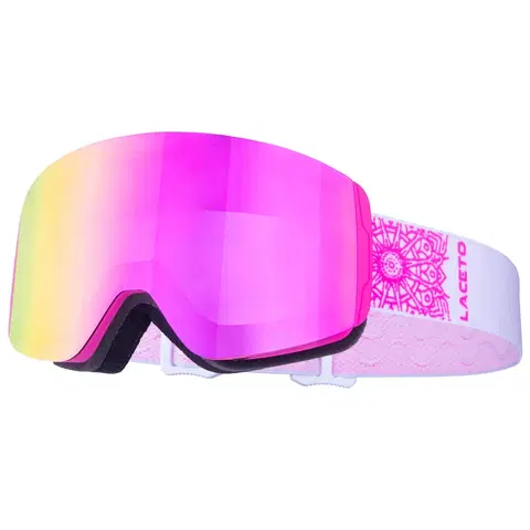 Lyžiarske okuliare Lyžiarske okuliare LACETO Snowdrift - ružové
