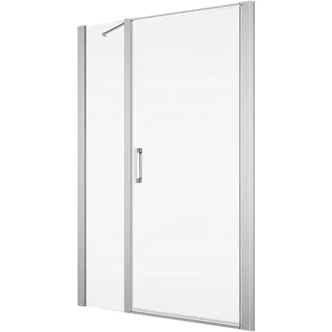 Sprchovacie dvere; priečky Kyvadlové dvere jednodielne s pevnou stenou v línii Divera D22T31 080 60 50 07