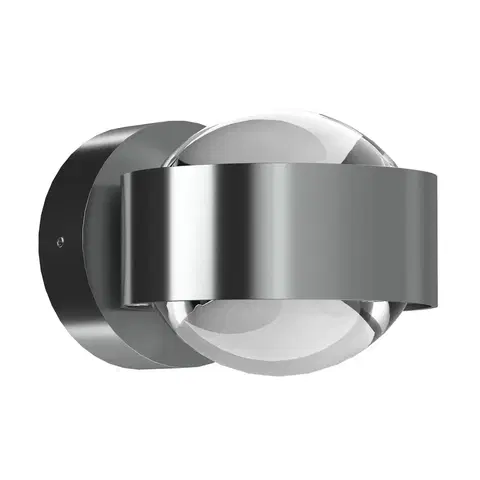 Bodové svetlá Top Light Puk Mini Wall LED 2x8W Šošovky číre, matný chróm