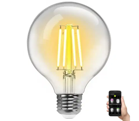 Žiarovky  B.V. LED Stmievateľná žiarovka FILAMENT G95 E27/6W/230V 2700-6500K Wi-Fi -  