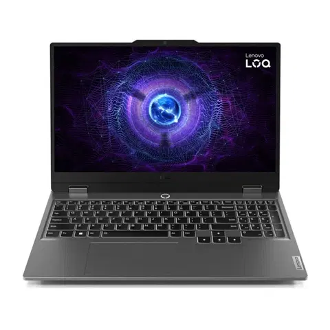 Notebooky Lenovo LOQ 15IRX9 Intel i5-13450HX, 16 GB, 1 TB-SSD, 15,6" FHD IPS, AG RTX4060-8 GB, Win11 Home, Luna Grey 83DV006PCK