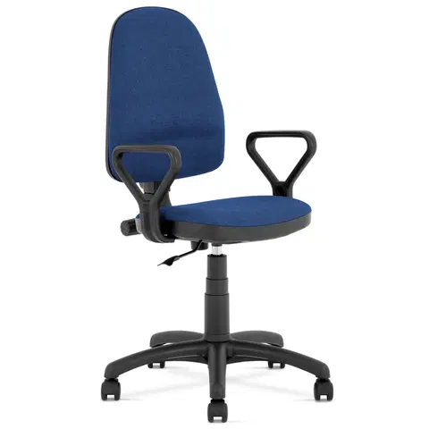 Kancelárske stoličky HALMAR Bravo kancelárska stolička s podrúčkami granátová / čierna