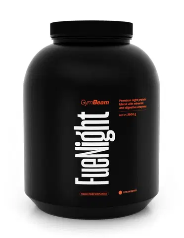 Nočné proteíny (Night) FueNight - GymBeam 2000 g Vanilla