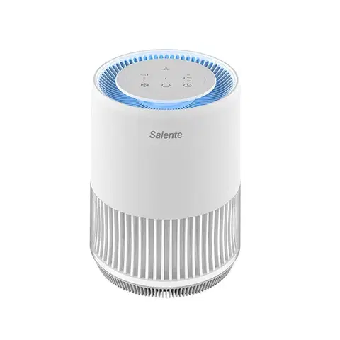 Čističky vzduchu a zvlhčovače Salente MaxClean, inteligentná čistička vzduchu, WiFi Tuya SmartLife, biela