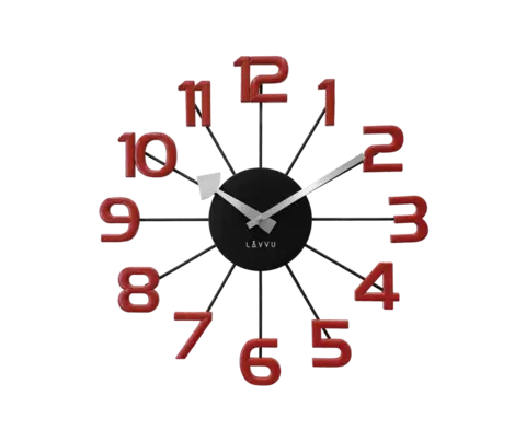 Hodiny Nástenné hodiny Lavvu LCT1043 Design Numerals, 37cm