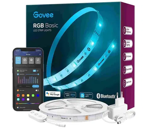 LED pásiky Govee WiFi RGB Smart LED pásek 5m H615A3A1