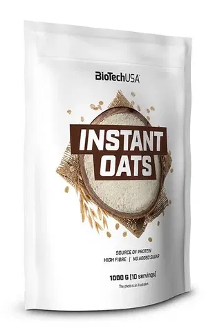 Proteínové raňajky Instant Oats - Biotech USA 1000 g Cookies+Cream