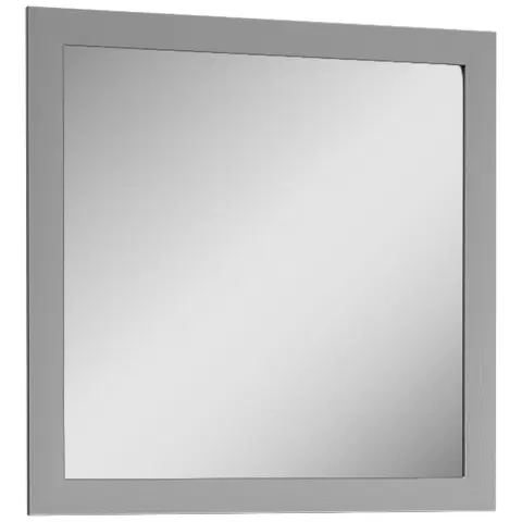 Zrkadlá KONDELA Provance LS2 zrkadlo na stenu sivá
