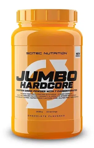 Anabolizéry a NO doplnky Jumbo Hardcore - Scitec Nutrition 3060 g Chocolate
