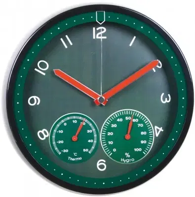 Hodiny Nástenné hodiny MPM, 3084.40 - zelená, 31cm