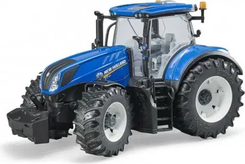 Hračky - dopravné stroje a traktory BRUDER - 03120 Traktor New Holland T7.315