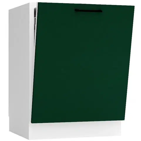 Dvierka a čelá zásuviek pre kuchynske skrinky Predná stena umývačky Max 60pz  zelená
