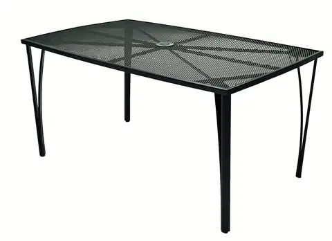 Stolčeky DEOKORK Kovový stôl ASTOR (150 x 90 cm)