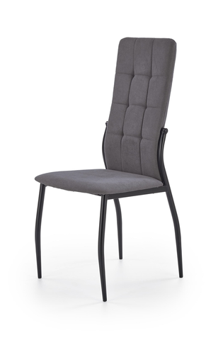 Jedálenské stoličky HALMAR K334 jedálenská stolička sivá / čierna