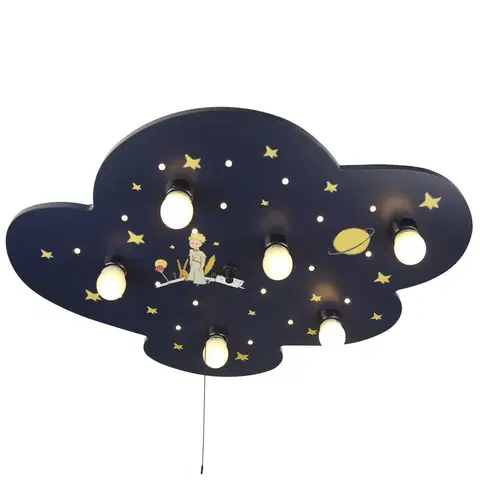SmartHome stropné svietidlá Niermann Standby Stropné svietidlo Malý princ Oblak s modulom Alexa