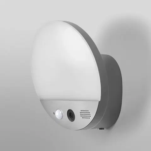 SmartHome vonkajšie svietidlá nástenné LEDVANCE SMART+ LEDVANCE SMART+ WiFi Outdoor Round Camera DG