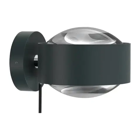 Bodové svetlá Top Light Puk Maxx Wall+, G9, číre šošovky, antracit/chróm