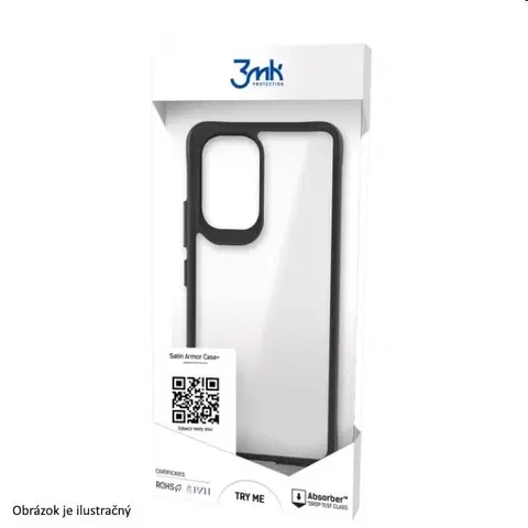 Puzdrá na mobilné telefóny Zadný kryt 3mk Satin Armor Case+ pre Samsung Galaxy S24 Plus, transparentná 3MK547987