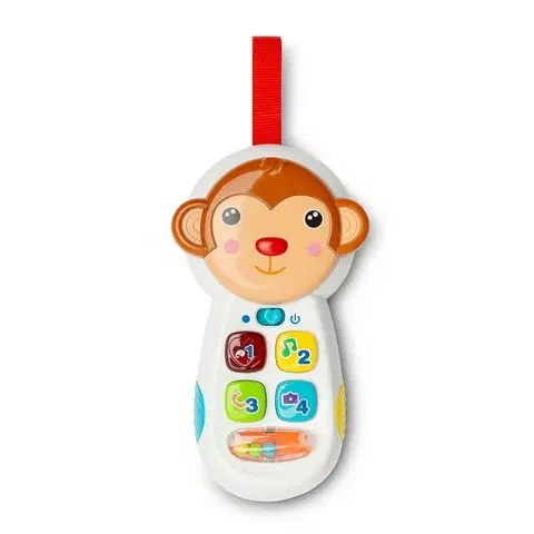 Náučné hračky TOYZ - Detská vzdelávacia hračka opica telefón