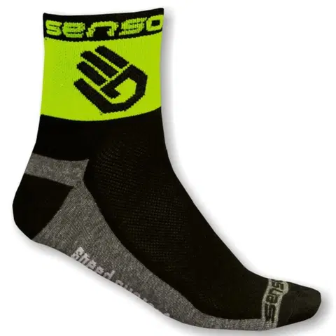 Pánske ponožky Ponožky SENSOR Race Lite Ruka zelené - veľ. 6-8