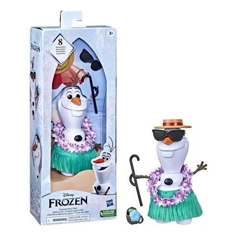 Hračky bábiky HASBRO - Ľadové Kráľovstvo 2 Olaf V Lete