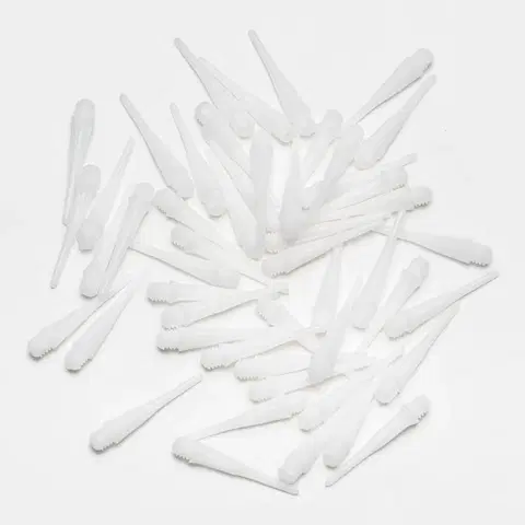 šípky Hroty na plastové šípky (Soft Tip) biele 50 ks