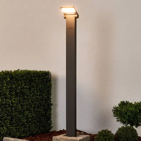 Osvetlenie príjazdovej cesty Lucande Stĺpikové LED svietidlo Marius 100 cm