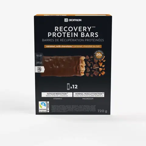 činky Regeneračná proteínová tyčinka čokoládovo-karamelová 12 ks