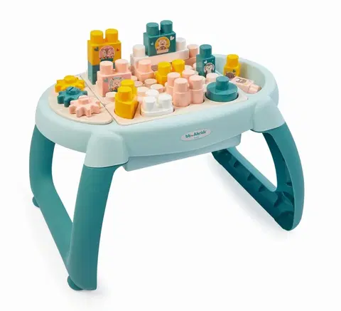 Náučné hračky ECOIFFIER - Abrick Stolík s kockami