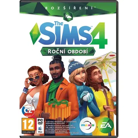 Hry na PC The Sims 4: Ročné obdobia CZ PC