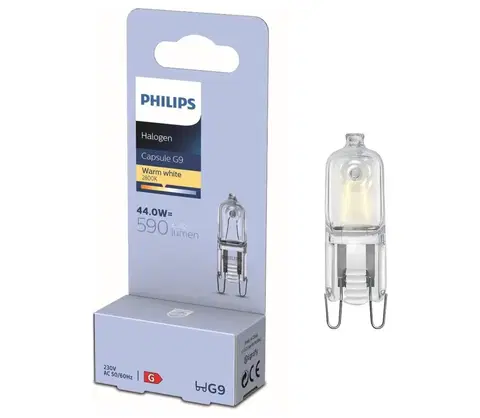 Žiarovky Philips Priemyselná žiarovka Philips HALOGEN G9/44W/230V 2800K 
