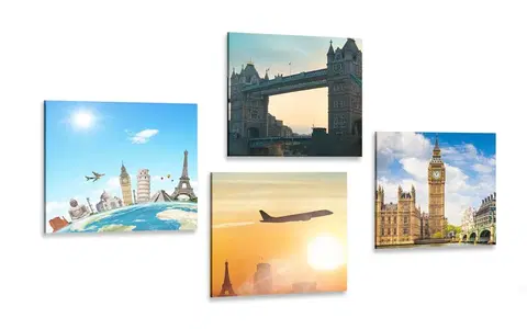 Zostavy obrazov Set obrazov pre milovníka Londýna