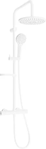 Sprchy a sprchové panely MEXEN/S - KX05 Sprchový stĺp s termostatickou batériou bielej 771500591-20