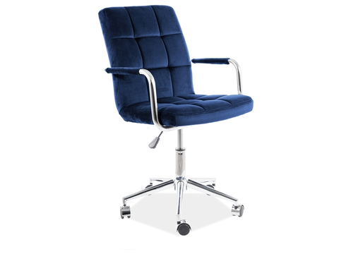 Kancelárske stoličky Kancelárska stolička Q-022 Signal Modrá