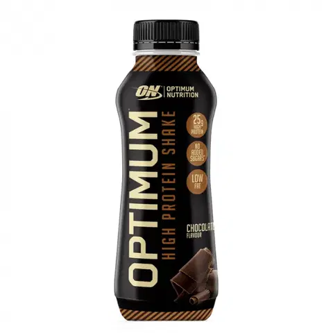 Proteínové RTD nápoje Optimum Nutrition Optimum High Protein Shake 330 ml vanilka