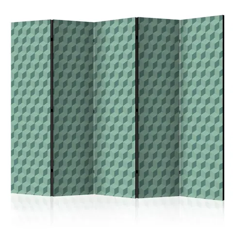Paravány Paraván Monochromatic cubes Dekorhome 225x172 cm (5-dielny)