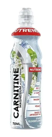L-karnitín Carnitine Activity Drink Magnesium - Nutrend 750 ml. Sparkling Elderflower+Mint