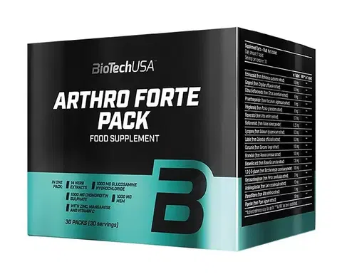Komplexná výživa kĺbov Arthro Forte Pack - Biotech USA 30 balíčkov