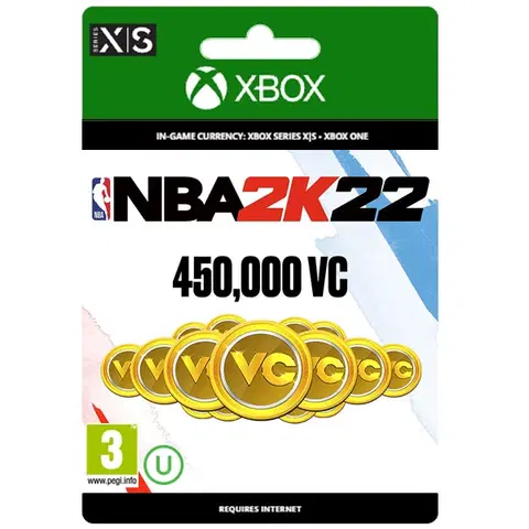Hry na PC NBA 2K22 (450,000 VC)