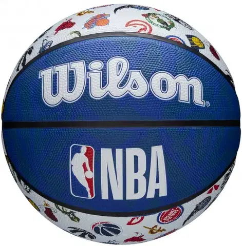 Basketbalové lopty Wilson NBA All Team Multicolor size: 7