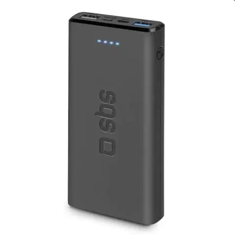 Powerbanky SBS Powerbank 10000 mAh, 2x USB, 2,1 A, čierna TTBB10000FASTK