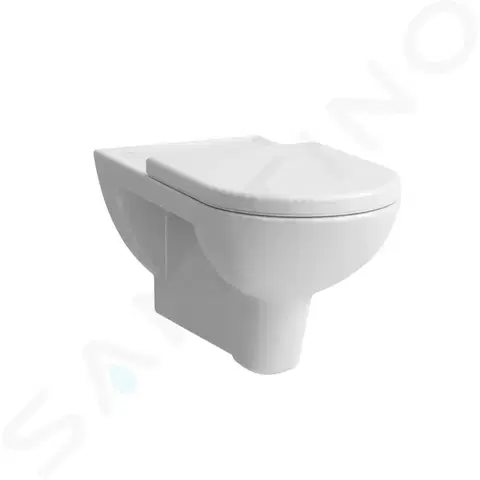 Záchody Laufen - Pro Liberty Závesné WC, 700 mm x 360 mm, s LCC, biela H8209544000001