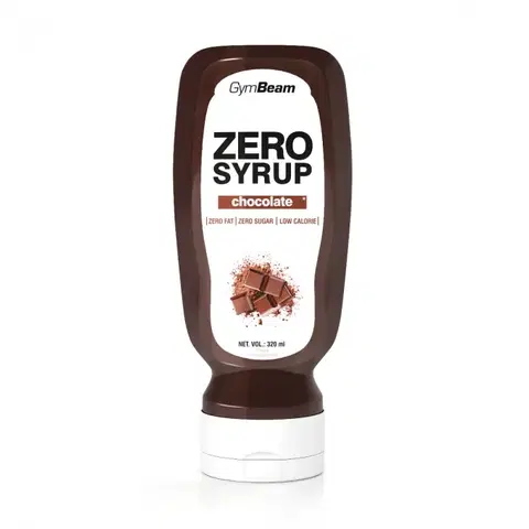 Omáčky GymBeam ZERO SIRUP čokoláda 320 ml
