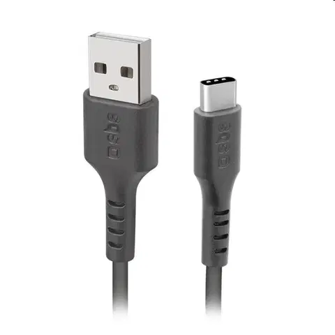 Dáta príslušenstvo SBS Kábel USB/USB-C USB 2.0, 1,5 m, čierna TECABLEMICROC15K
