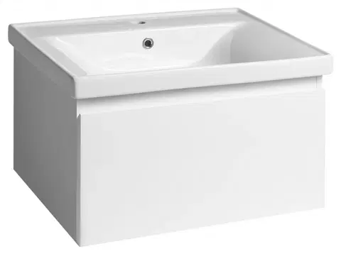Kúpeľňa AQUALINE - ALTAIR umývadlová skrinka 61,5x35x45cm, biela AI267