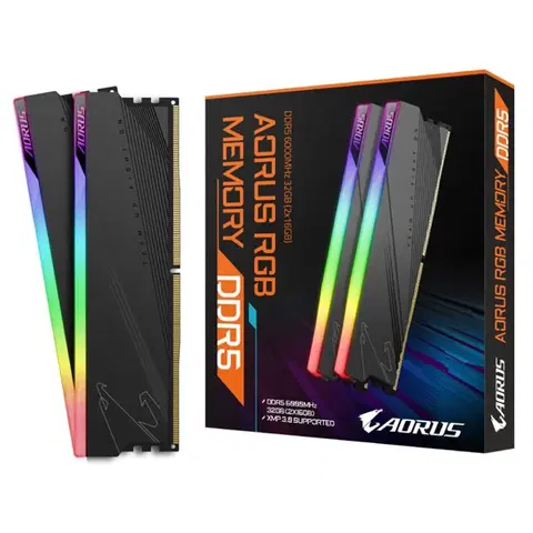 Pamäte GIGABYTE AORUS RGB 32GB kit DDR5 6000MHz ARS32G60D5R