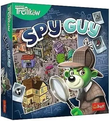 Hračky spoločenské hry pre deti TREFL -  Hra - Spy Guy - Rodina Treflíkov