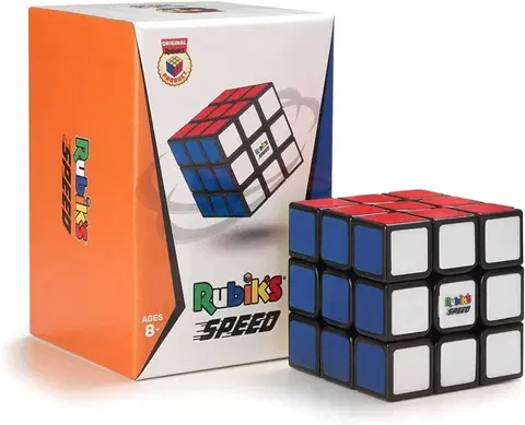 Hračky strategické spoločenské hry SPIN MASTER - Rubikova Kocka 3X3 Speed Cube