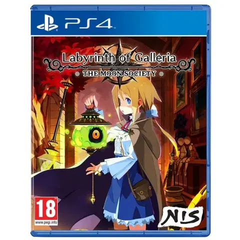 Hry na Playstation 4 Labyrinth of Galleria: The Moon Society PS4