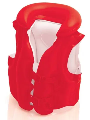 Záchranné vesty Nafukovacie plavecká vesta INTEX Deluxe